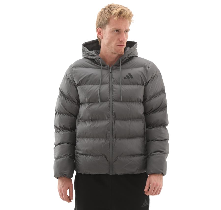 adidas Ess Sd Puf Hd J Erkek Mont Gri adidas Ess Sd Puf Hd J Erkek Mont Gri