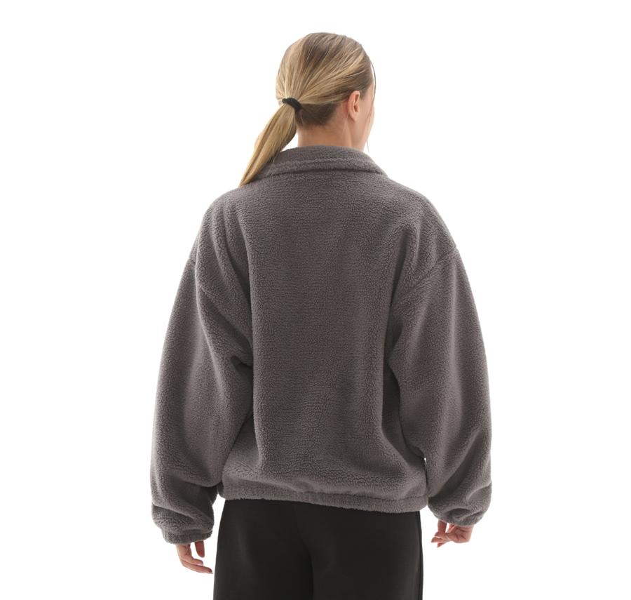 adidas Ess Teddy Jkt Kadın Ceket Mor adidas Ess Teddy Jkt Kadın Ceket Mor