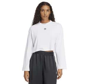 adidas Ess Wr Ls Kadın Sweatshirt Beyaz