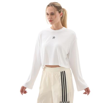 adidas Ess Wr Ls Kadın Sweatshirt Beyaz