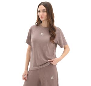 adidas Ess Wr Tee Kadın T-Shirt Sütlü Kahve