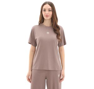 adidas Ess Wr Tee Kadın T-Shirt Sütlü Kahve