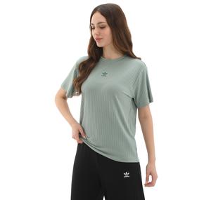 adidas Ess Wr Tee Kadın T-Shirt Yeşil