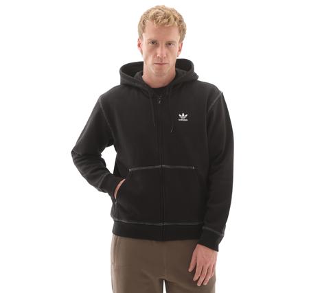 adidas Essentıals Fzhd Erkek Ceket Siyah adidas Essentıals Fzhd Erkek Ceket Siyah