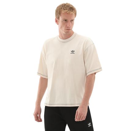 adidas Essentıals Tee Erkek T-Shirt Krem
