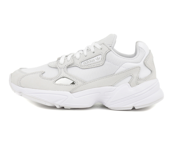 adidas falcon women white
