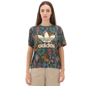 adidas Farm Tee Kadın T-Shirt Gri