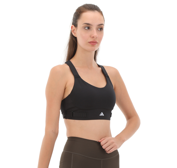 adidas Fastım L Hs Bra Kadın Büstiyer Siyah adidas Fastım L Hs Bra Kadın Büstiyer Siyah