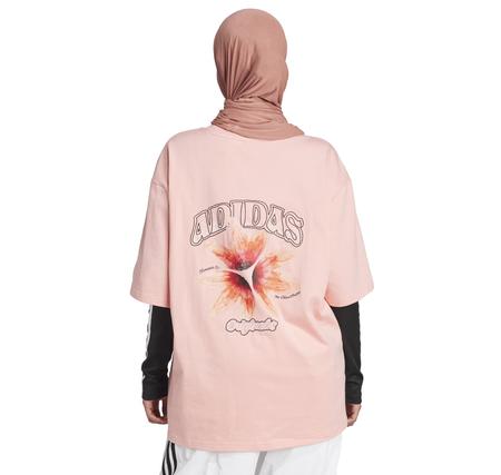adidas Gfx Tee Kadın T-Shirt Pembe