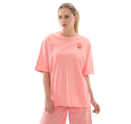 adidas Gfx Tee Kadın T-Shirt Pembe