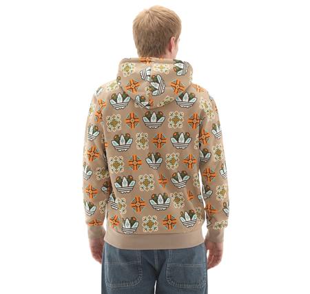 adidas Graphıc Lo Hd Erkek Sweatshirt Krem