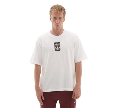 adidas Graphıc Os Ss T Erkek T-Shirt Beyaz