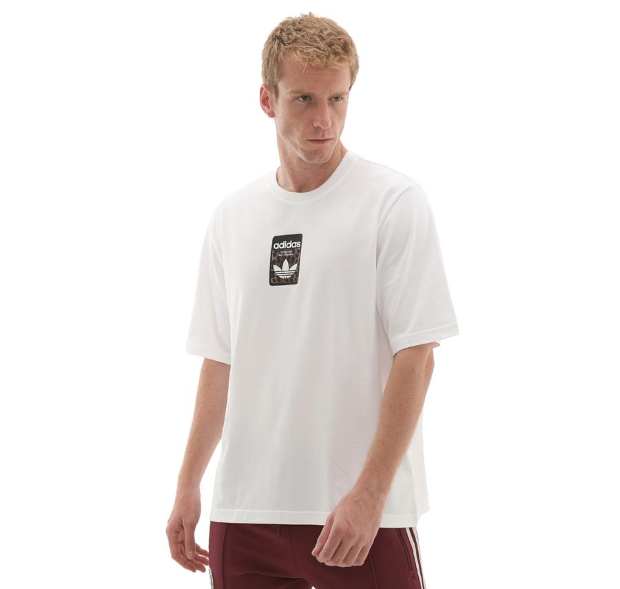 adidas Graphıc Os Ss T Erkek T-Shirt Beyaz adidas Graphıc Os Ss T Erkek T-Shirt Beyaz