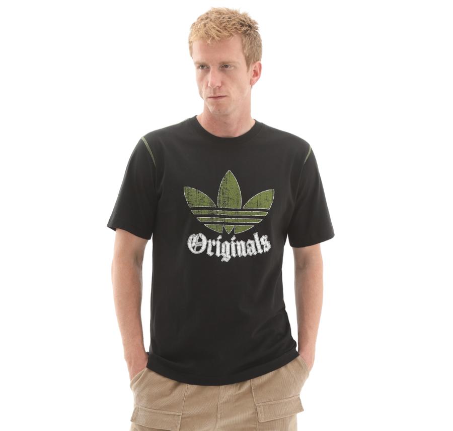 adidas Grfx Tee Erkek T-Shirt Siyah adidas Grfx Tee Erkek T-Shirt Siyah