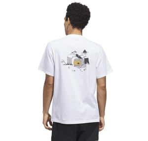 adidas Hj Trash Tee Erkek T-Shirt Beyaz