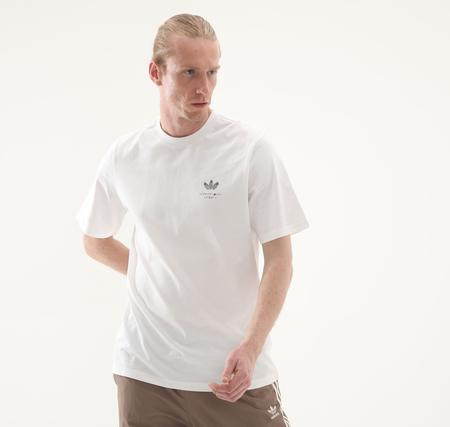 adidas Hj Trash Tee Erkek T-Shirt Beyaz
