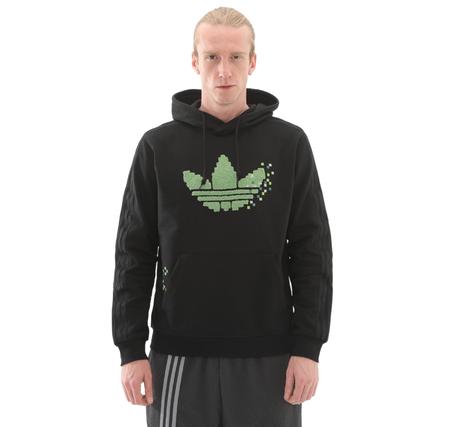 adidas Hoodıe Erkek Sweatshirt Siyah