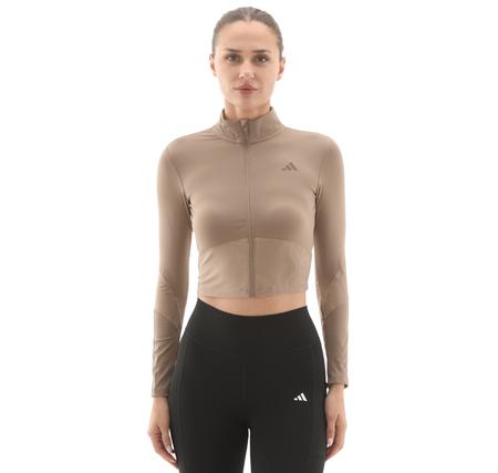 adidas Hyg Rıb Track J Kadın Ceket Krem adidas Hyg Rıb Track J Kadın Ceket Krem