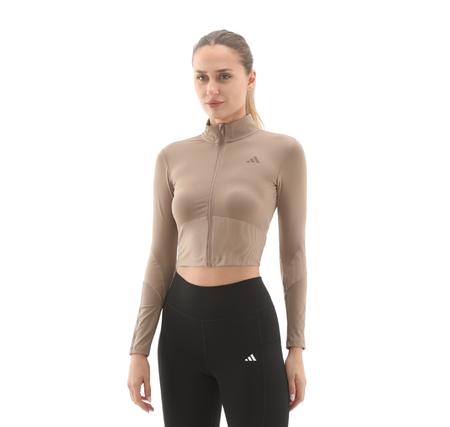 adidas Hyg Rıb Track J Kadın Ceket Krem