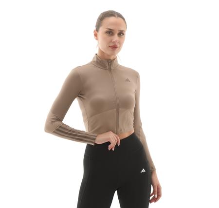 adidas Hyg Rıb Track J Kadın Ceket Krem