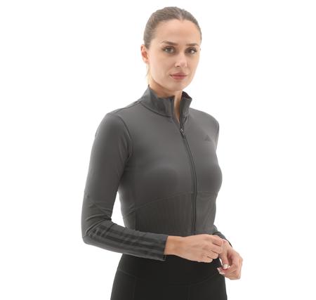 adidas Hyg Rıb Track J Kadın Ceket Siyah adidas Hyg Rıb Track J Kadın Ceket Siyah