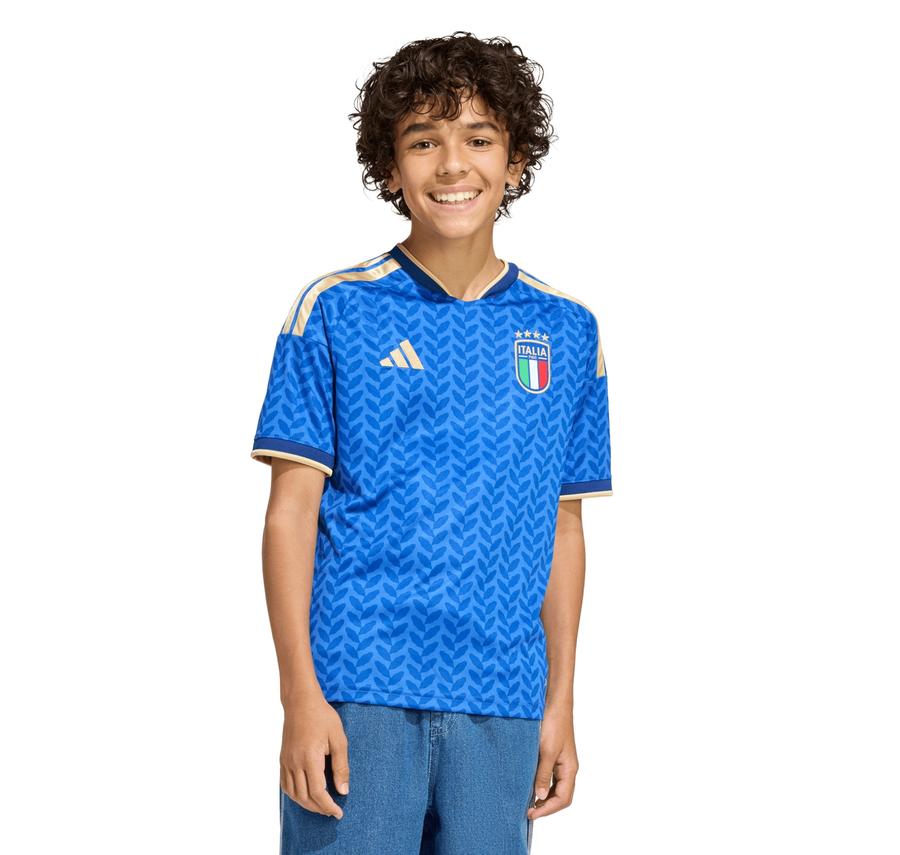 adidas İtalya 26 İç Saha Çocuk Forma Mavi adidas İtalya 26 İç Saha Çocuk Forma Mavi