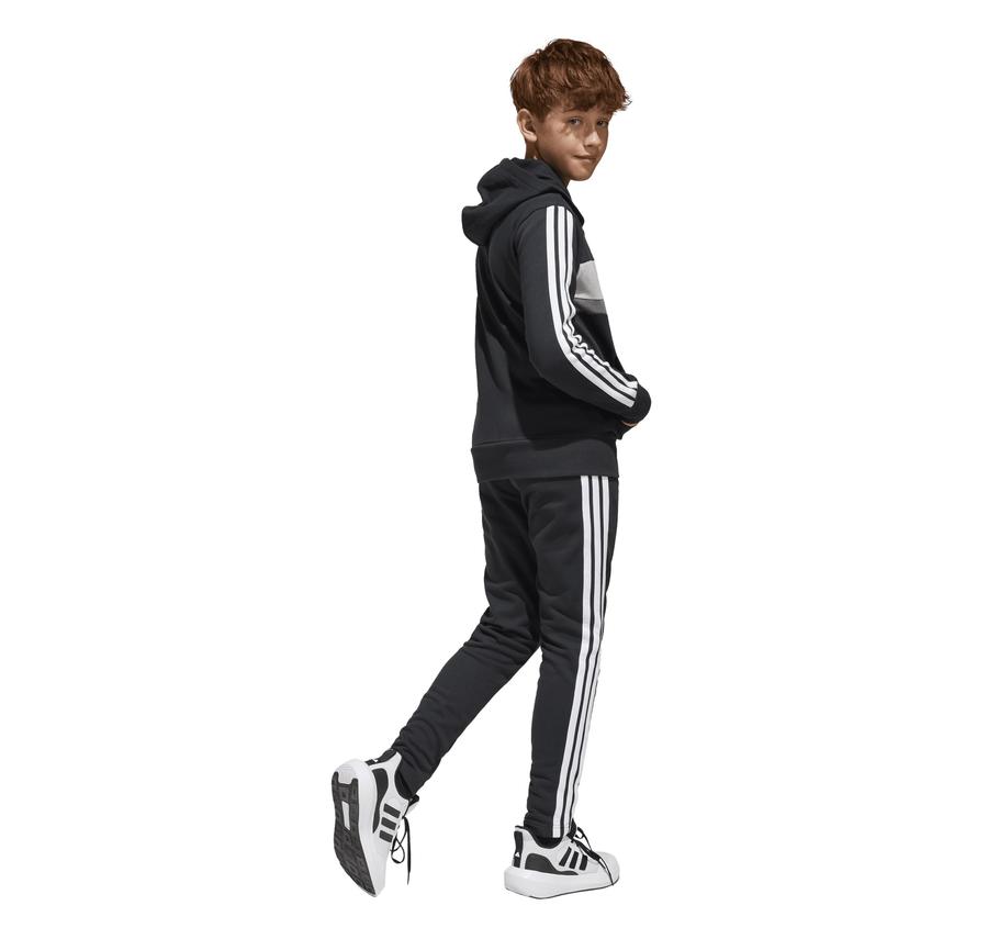 adidas J 3S Tıb Fl Ts Çocuk Eşofman Takımı Siyah adidas J 3S Tıb Fl Ts Çocuk Eşofman Takımı Siyah
