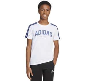 adidas J C Colleg Tee Çocuk T-Shirt Beyaz
