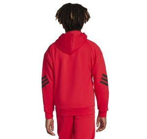 adidas J Fı 3S Fz Hd Çocuk Sweatshirt Kırmızı