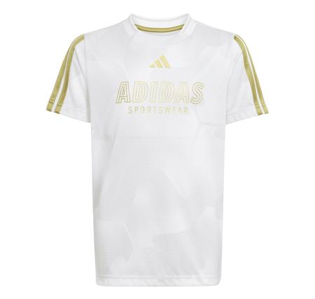 adidas J Hot Cof Tee Çocuk T-Shirt Beyaz