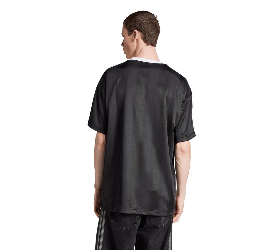 adidas Jacquard Jersey Erkek T-Shirt Siyah adidas Jacquard Jersey Erkek T-Shirt Siyah