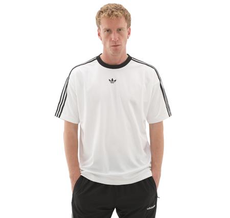 adidas Jacquard Jersey Erkek T-Shirt Beyaz adidas Jacquard Jersey Erkek T-Shirt Beyaz