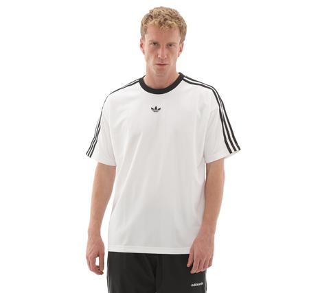 adidas Jacquard Jersey Erkek T-Shirt Beyaz adidas Jacquard Jersey Erkek T-Shirt Beyaz