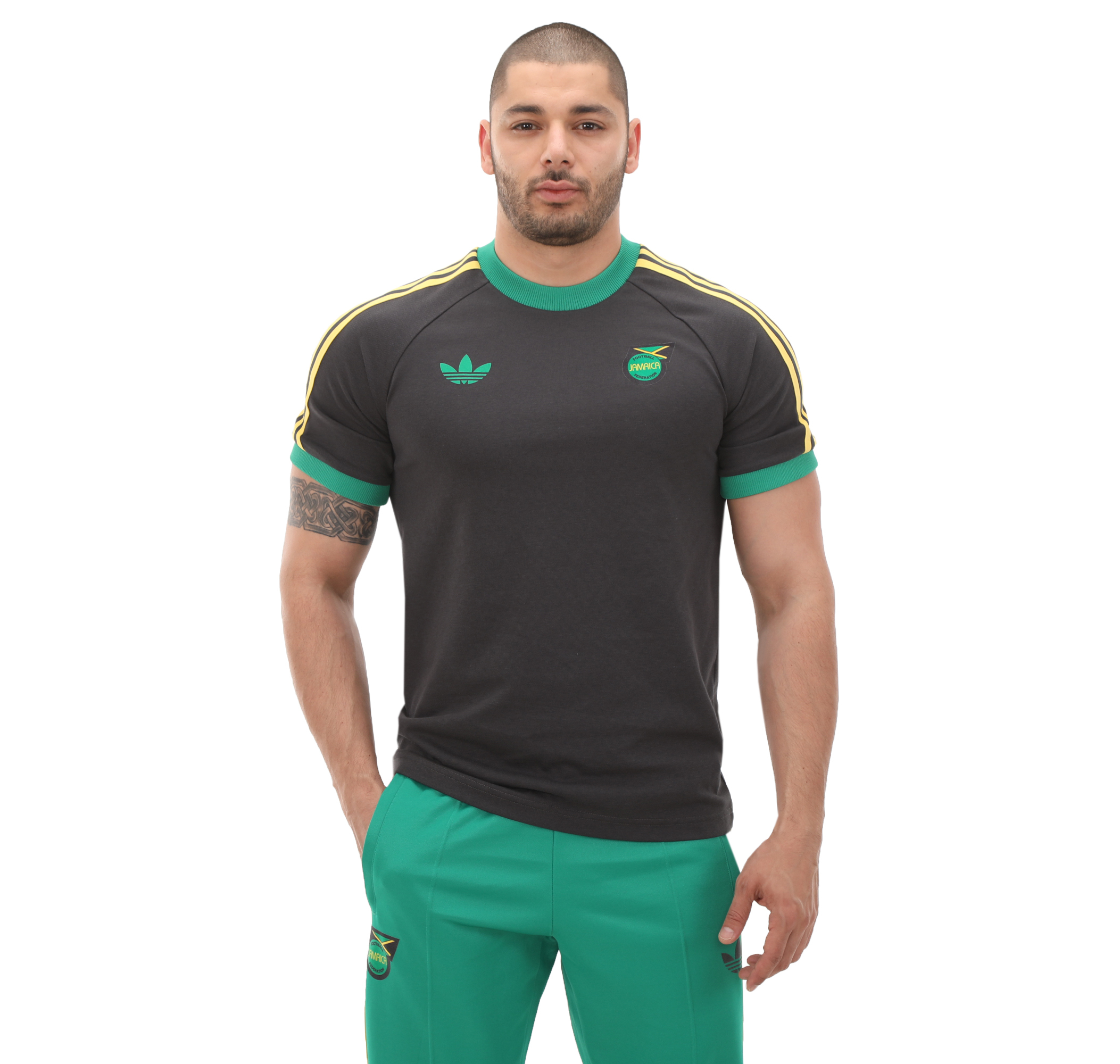Мужская футболка adidas Jamaica Jff Og 3S Tee