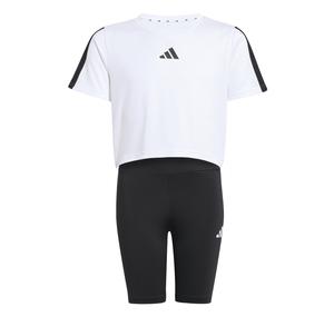 adidas Jg Tr-Es 3S Set Çocuk T-Shirt Beyaz