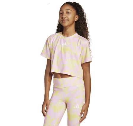 adidas Jg Tr-Es Fl Te Çocuk T-Shirt Sarı