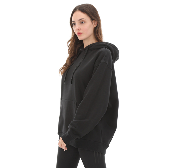 adidas Ksenıa Pkt Hood Kadın Sweatshirt Siyah adidas Ksenıa Pkt Hood Kadın Sweatshirt Siyah