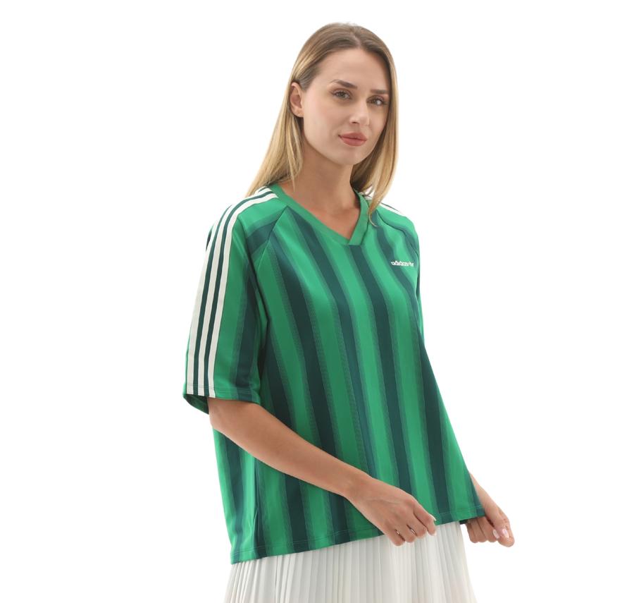 adidas Lınear Tee Kadın T-Shirt Yeşil adidas Lınear Tee Kadın T-Shirt Yeşil