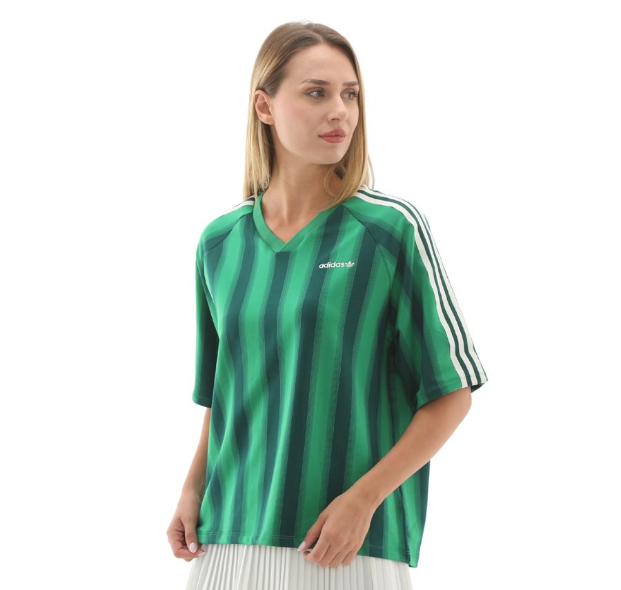 adidas Lınear Tee Kadın T-Shirt Yeşil adidas Lınear Tee Kadın T-Shirt Yeşil