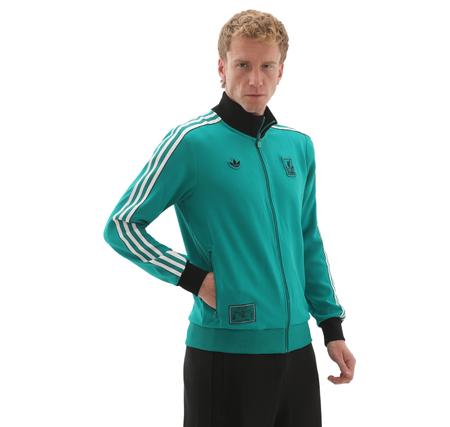 adidas Liverpool Fc Terrace Icon Tt Erkek Ceket Turkuaz