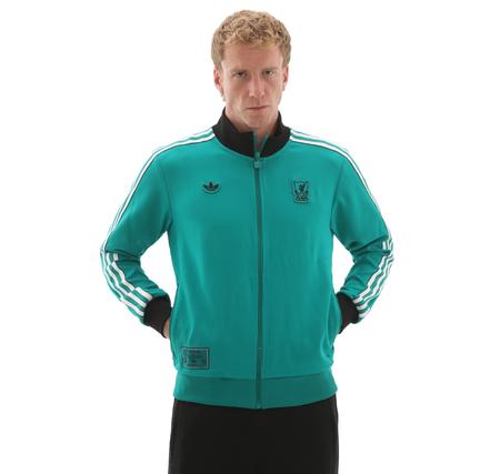adidas Liverpool Fc Terrace Icon Tt Erkek Ceket Turkuaz