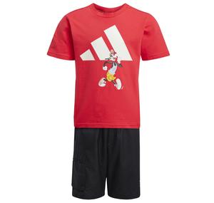 adidas Lk Dy Mm T Set Çocuk T-Shirt Kırmızı