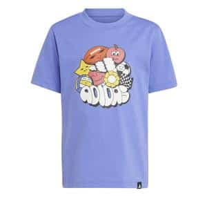 adidas Lk Fun Tee Çocuk T-Shirt Mavi