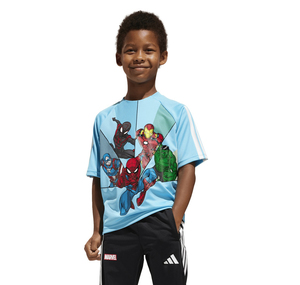adidas X Marvel Spider-Man Bebek T-Shirt Mavi