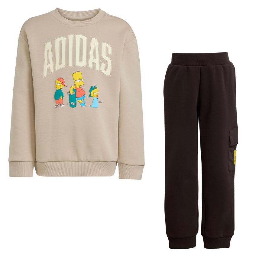 adidas Lk Sım Jog Çocuk Eşofman Takımı Krem adidas Lk Sım Jog Çocuk Eşofman Takımı Krem