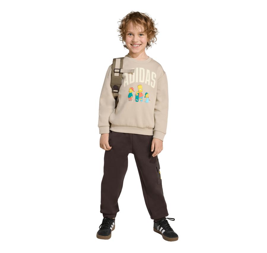 adidas Lk Sım Jog Çocuk Eşofman Takımı Krem adidas Lk Sım Jog Çocuk Eşofman Takımı Krem