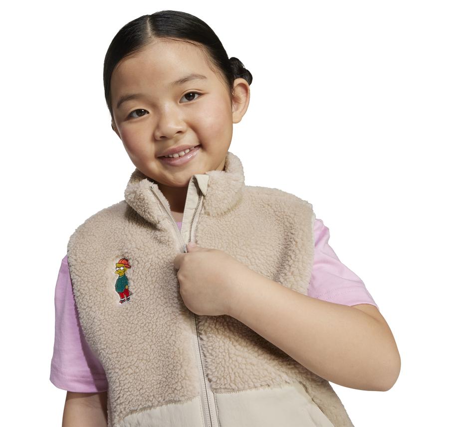 adidas The Simpsons Çocuk Yelek Sütlü Kahve adidas The Simpsons Çocuk Yelek Sütlü Kahve