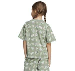 adidas Lk Sw Mndo T Çocuk T-Shirt Haki
