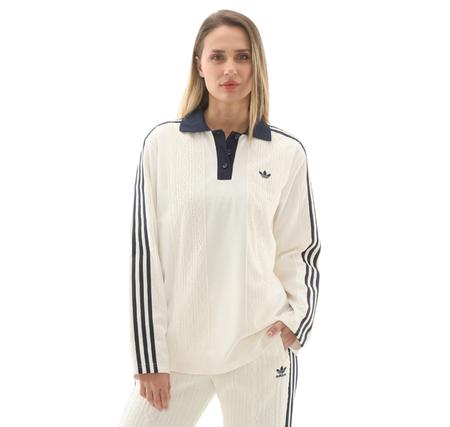 adidas Ls Jersey Kadın Sweatshirt Krem adidas Ls Jersey Kadın Sweatshirt Krem