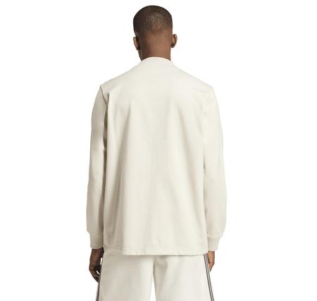 adidas Ls Mock Neck Q1 Erkek Sweatshirt Krem